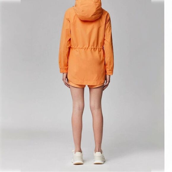 SOIA&KYO Neiman Marcus Raven Hooded Anorak Lined Rain Jacket M NWT $295 - Picture 3 of 13